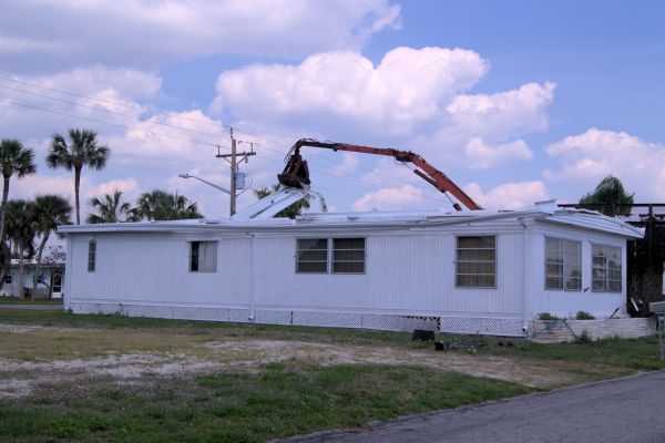 Mobile Home Demolition in Idaho Falls