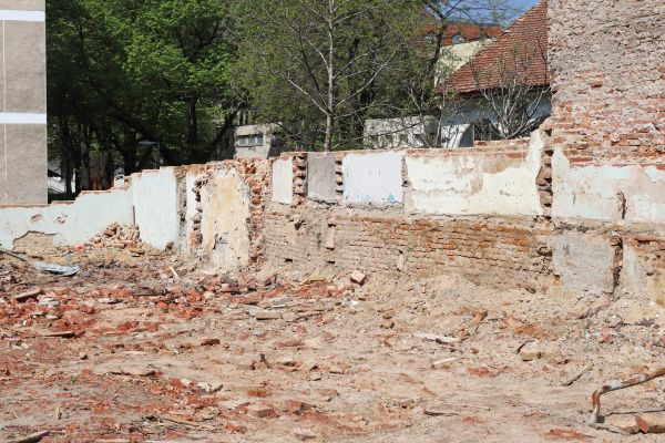 Brick Wall Demolition in Idaho Falls