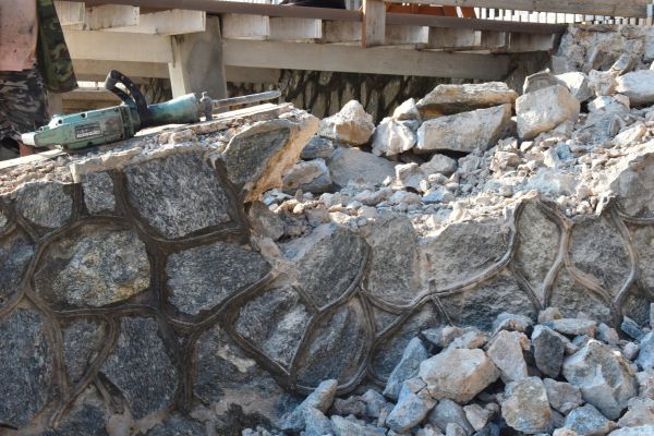 Retaining Wall Demolition in Idaho Falls
